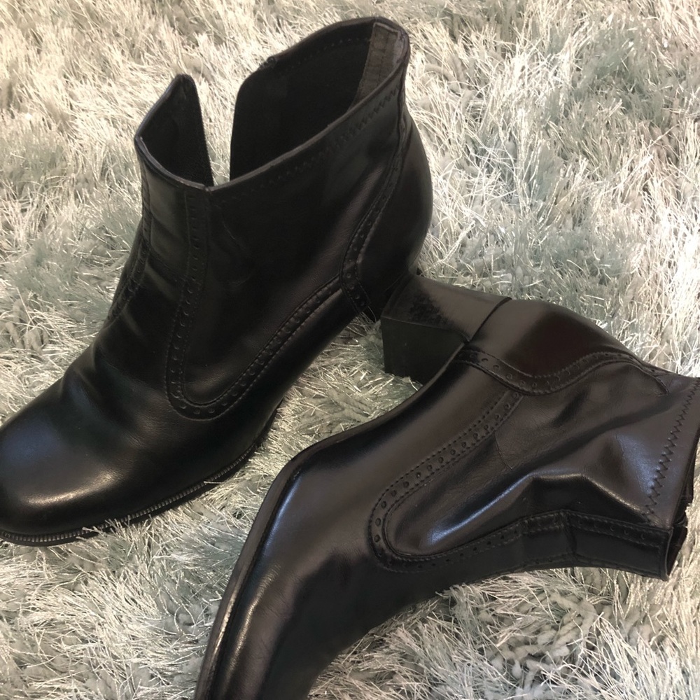 Black booties
